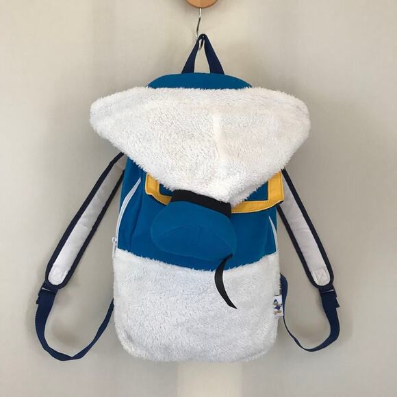 Donald Duck Japan Disney Store Backpack w/ Hood LIMITED main image 5